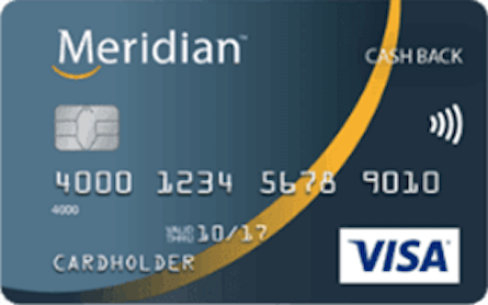 Meridian Visa Cash Back Card | Hardbacon