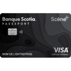Carte Visa Infinite Affaires* Passeport Banque Scotia🅫