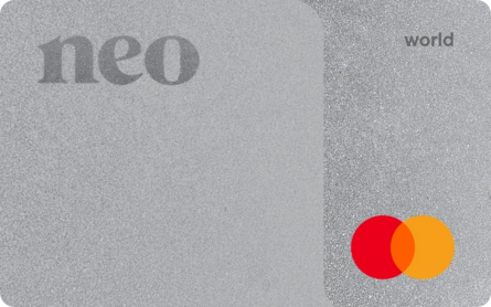 Neo World Mastercard® – Gas & Grocery - Secured