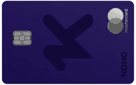 KOHO Core Mastercard® Prepaid Card
